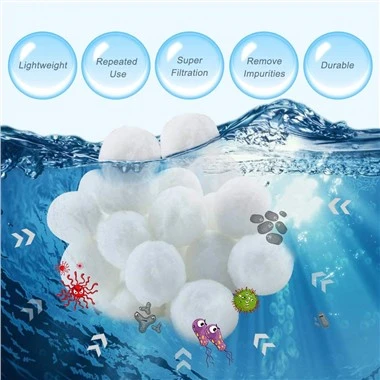 Backwash Filtru Ball Għall Swimming Pool