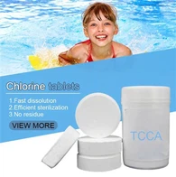 Granulari TCCA Trichloroisocyanuric Acid White Swimming Pool Kimiċi