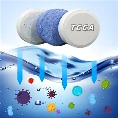 Kwalità garantita Pool Chemical Chlorine Pilloli Trab granulari 90% TCCA
