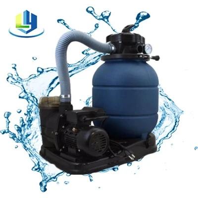 LY-300 300mm Sistema ta' Pompa tal-Filtru tar-Ramel Għall-Pixxini ta' Fuq L-Art B'Pompa Standard U Bażi Sotta tal-Filtru Biex Installazzjoni Faċli