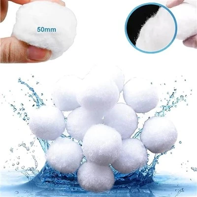 Pool Filter Balls Eko-Friendly Iffiltra Media għal Swimming Pool Filtri tar-ramel