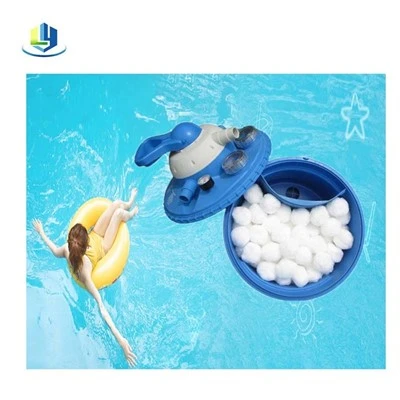 Sostituzzjoni tar-ramel batterjali alkalin ilma tal-midja tal-poliester Swimming Pool filtru fiber ball