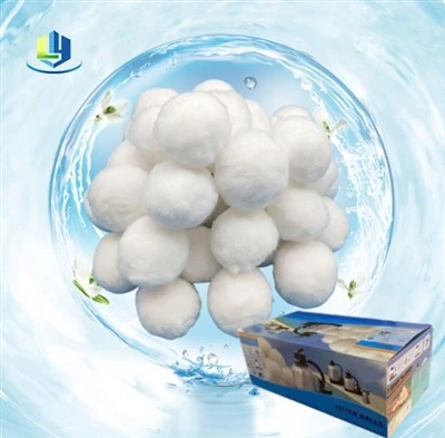 700g Pool Filter Balls Eco-Friendly Fiber Filter Media għal Swimming Pool Filtri tar-ramel