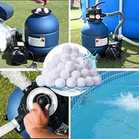 700g Blalen tal-Filtru Eco-Friendly li jistgħu jerġgħu jintużaw għall-pompa tal-filtru tar-ramel