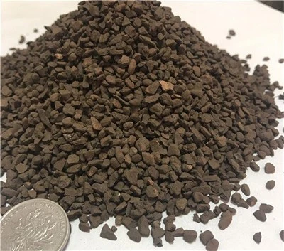 L-Aħjar Bejgħ Manifattura 82% Mno2 Manganese Dioxide Green Manganese Sand għat-tneħħija tal-ħadid