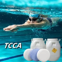 Lvyuan Trichloroisocyanuric Acid 90% TCCA Għall Swimming Pool