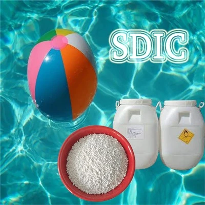 Swimming Pool Klorin Bulk 3 Pulzieri Stabbilizzat Sodium Dichloroisocyanurate Trattament tal-Ilma SDIC Granulari